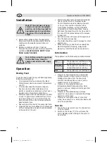 Предварительный просмотр 4 страницы Polar Refrigeration CK640-A Instruction Manual