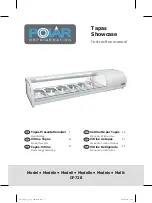 Preview for 1 page of Polar Refrigeration CP728 Instruction Manual