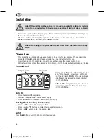 Preview for 4 page of Polar Refrigeration CP728 Instruction Manual