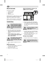 Предварительный просмотр 4 страницы Polar Refrigeration CT425 Instruction Manual