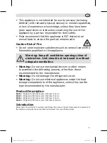 Preview for 3 page of Polar Refrigeration DA462 Instruction Manual