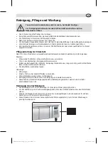 Предварительный просмотр 23 страницы Polar Refrigeration DA462 Instruction Manual