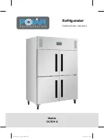 Предварительный просмотр 1 страницы Polar Refrigeration DL709-A Instruction Manual