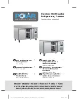 Polar Refrigeration DL914 Instruction Manual предпросмотр