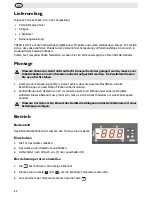 Preview for 21 page of Polar Refrigeration DM075 Instruction Manual