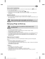 Предварительный просмотр 33 страницы Polar Refrigeration DN492 Instruction Manual