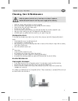 Предварительный просмотр 7 страницы Polar Refrigeration G590-A Instruction Manual