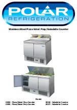 Предварительный просмотр 1 страницы Polar Refrigeration G604 Quick Start Manual