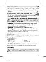 Preview for 3 page of Polar Refrigeration G620-A Instruction Manual