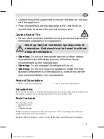 Preview for 3 page of Polar Refrigeration GH130 Instruction Manual