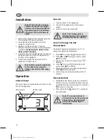 Preview for 4 page of Polar Refrigeration GH130 Instruction Manual