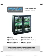 Polar Refrigeration GL001 Instruction Manual preview