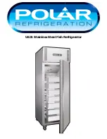 Preview for 1 page of Polar Refrigeration u631 Manual