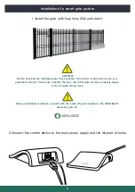 Предварительный просмотр 4 страницы Polargos Smart gate Manual