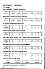 Предварительный просмотр 32 страницы Polaris 0964588 Owner'S Safety And Maintenance Manual