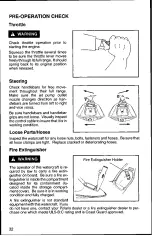 Предварительный просмотр 36 страницы Polaris 0964588 Owner'S Safety And Maintenance Manual