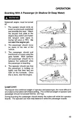 Предварительный просмотр 47 страницы Polaris 0964588 Owner'S Safety And Maintenance Manual