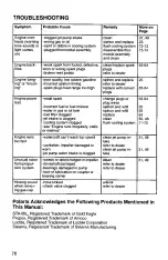 Preview for 80 page of Polaris 0964588 Owner'S Safety And Maintenance Manual