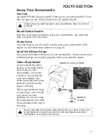 Предварительный просмотр 17 страницы Polaris 120 Indy Owner'S Manual