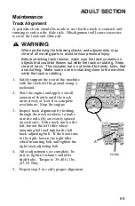 Preview for 71 page of Polaris 120 Pro X Owner'S Manual