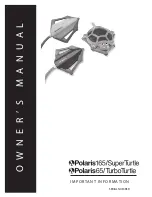 Polaris 165 SuperTurte Owner'S Manual preview