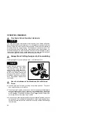 Предварительный просмотр 21 страницы Polaris 2000 Universal Snow Owner'S Safety And Maintenance Manual