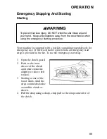 Предварительный просмотр 91 страницы Polaris 2002 Snowmobile Owner'S Manual