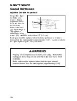 Предварительный просмотр 126 страницы Polaris 2002 Snowmobile Owner'S Manual