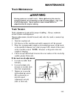 Предварительный просмотр 143 страницы Polaris 2002 Snowmobile Owner'S Manual