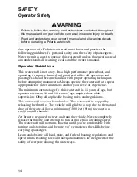 Preview for 16 page of Polaris 2003 Freedom Owner'S Safety And Maintenance Manual