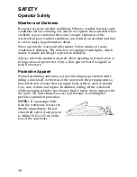 Предварительный просмотр 20 страницы Polaris 2003 Freedom Owner'S Safety And Maintenance Manual