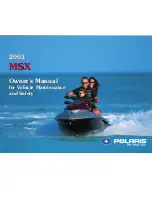 Polaris 2003 MSX Owner'S Manual preview