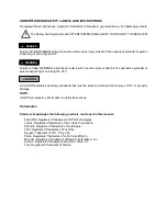 Предварительный просмотр 3 страницы Polaris 2003 Predator 90 Service Manual