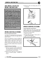 Предварительный просмотр 15 страницы Polaris 2003 Predator 90 Service Manual