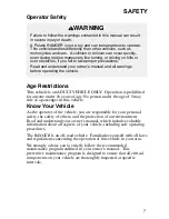 Preview for 9 page of Polaris 2004 RANGER 2x4 Owner'S Manual