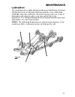 Предварительный просмотр 73 страницы Polaris 2004 RMK Owner'S Manual