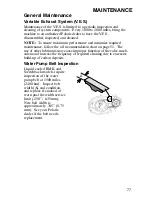 Предварительный просмотр 79 страницы Polaris 2004 RMK Owner'S Manual