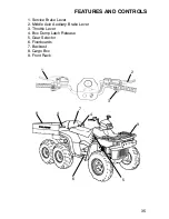 Предварительный просмотр 38 страницы Polaris 2004 Sportsman 6x6 Owner'S Manual For Maintenance And Safety