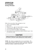 Предварительный просмотр 71 страницы Polaris 2004 Sportsman 6x6 Owner'S Manual For Maintenance And Safety