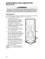 Предварительный просмотр 93 страницы Polaris 2004 Sportsman 6x6 Owner'S Manual For Maintenance And Safety