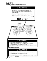 Preview for 11 page of Polaris 2004 SPORTSMAN Owner'S Manual