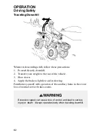 Preview for 65 page of Polaris 2004 SPORTSMAN Owner'S Manual