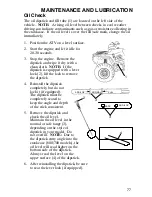 Preview for 80 page of Polaris 2004 SPORTSMAN Owner'S Manual