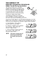 Предварительный просмотр 45 страницы Polaris 2005 Edge Touring Owner'S Manual