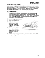 Предварительный просмотр 80 страницы Polaris 2005 Edge Touring Owner'S Manual