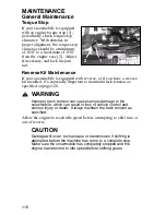 Preview for 119 page of Polaris 2005 Edge Touring Owner'S Manual