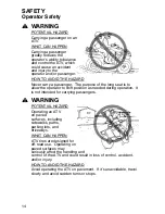 Предварительный просмотр 17 страницы Polaris 2005 Magnum 330 2x4 Owner'S Manual