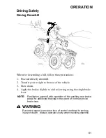 Предварительный просмотр 64 страницы Polaris 2005 Magnum 330 2x4 Owner'S Manual