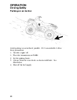 Предварительный просмотр 69 страницы Polaris 2005 Magnum 330 2x4 Owner'S Manual