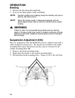 Preview for 41 page of Polaris 2005 Ranger 4x4 Owner'S Manual For Maintenance And Safety